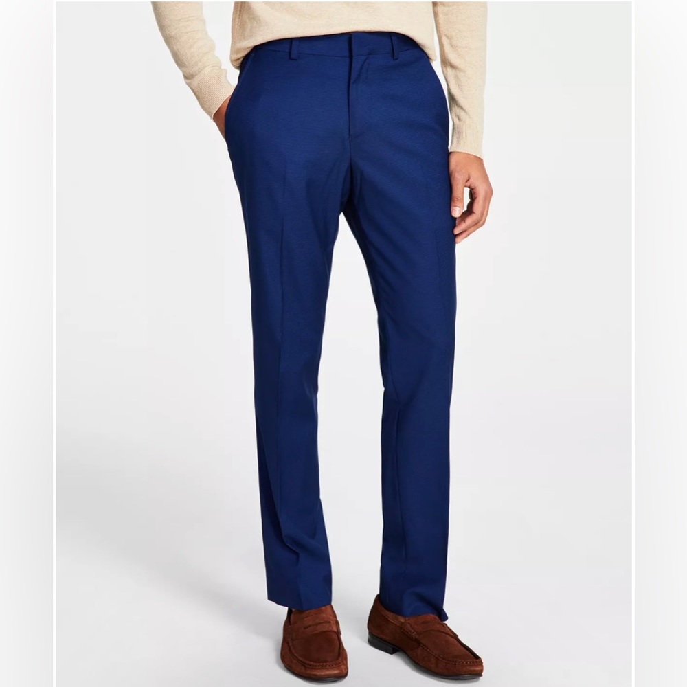 Kenneth Cole Men's Techni-Cole Suit Separate Slim-Fit Pants (NWOT)
